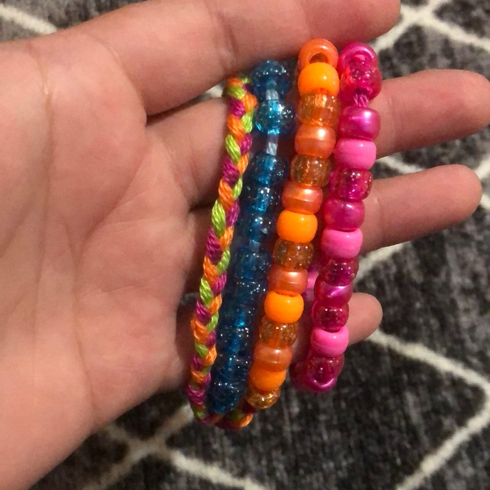 Beaded Bracelets / $5 for all! Each are $2
